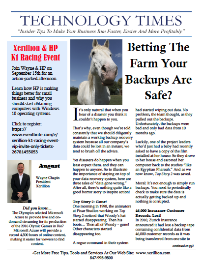 Newsletter -August